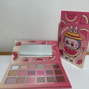 Cute Labubu Cartoon Eyeshadow Palette Multi-Color Makeup Palette with Mirror